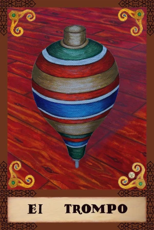 Loteria Card, El trompo