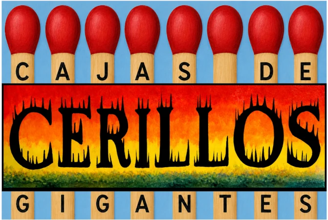 cerillos gigantes